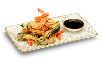 Vegetable Tempura with Prawns